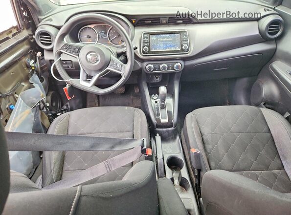 3N1CP5BV6LL580587 2020 NISSAN KICKS Black Widok deski rozdzielczej