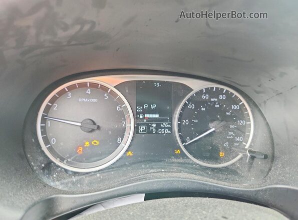 3N1CP5BV6LL580587 2020 NISSAN KICKS Black Widok zestawu wskaźników