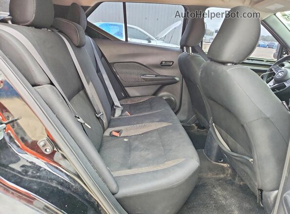 3N1CP5BV6LL580587 2020 NISSAN KICKS Black Widok tylnych siedzeń