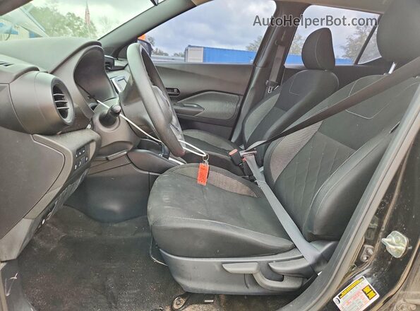 3N1CP5BV6LL580587 2020 NISSAN KICKS Black Widok wnętrza z przodu