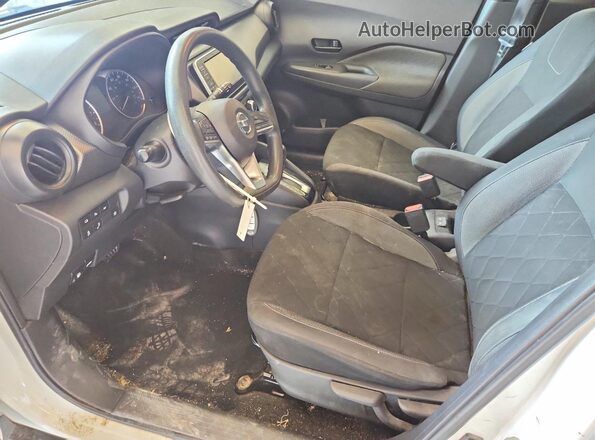 3N1CP5BV8LL528751 2020 NISSAN KICKS White Вид салону спереду