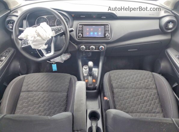 3N1CP5BV8NL526291 2022 NISSAN KICKS White Widok deski rozdzielczej