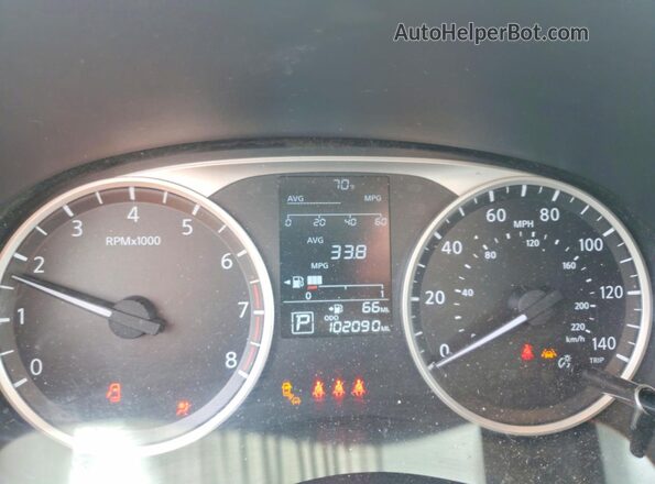 3N1CP5BV8NL526291 2022 NISSAN KICKS White Widok zestawu wskaźników