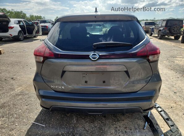 3N1CP5BV9ML540389 2021 NISSAN KICKS Gray Vista trasera