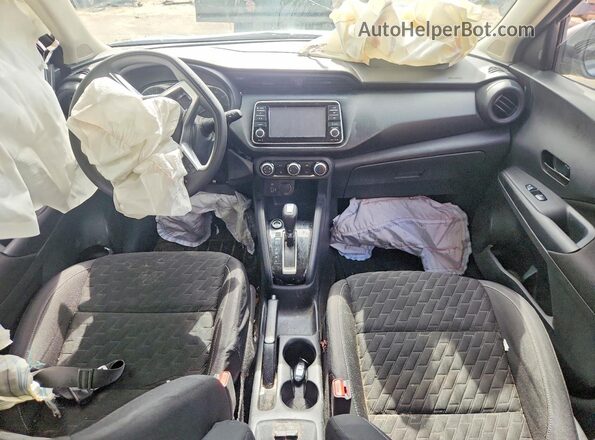 3N1CP5BV9ML540389 2021 NISSAN KICKS Gray Vista del salpicadero
