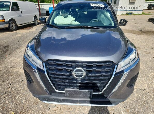 3N1CP5BV9ML540389 2021 NISSAN KICKS Gray Vista del compartimento del motor