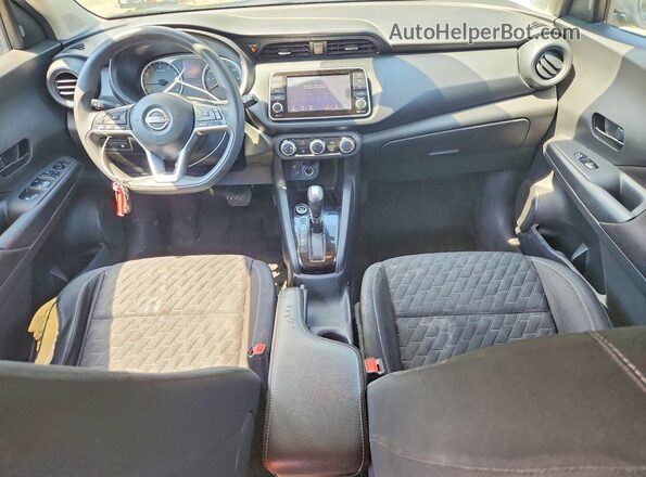 3N1CP5BV9NL496122 2022 NISSAN KICKS Black Widok deski rozdzielczej