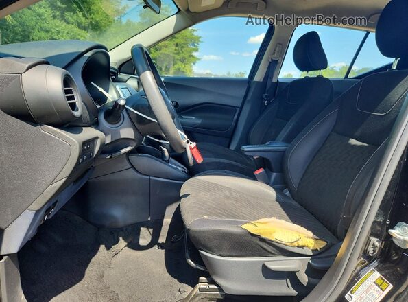 3N1CP5BV9NL496122 2022 NISSAN KICKS Black Widok wnętrza z przodu