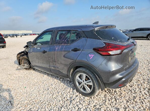 3N1CP5BV9NL529572 2022 NISSAN KICKS Gray Rear left