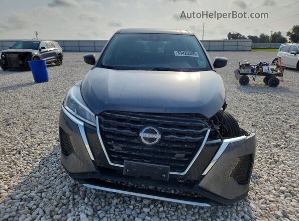 3N1CP5BV9NL529572 2022 NISSAN KICKS Gray Front view