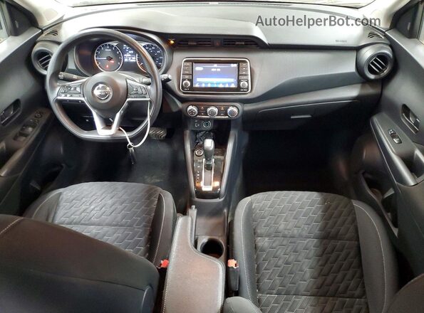 3N1CP5BVXML493096 2021 NISSAN KICKS Белый Вид панели приборов