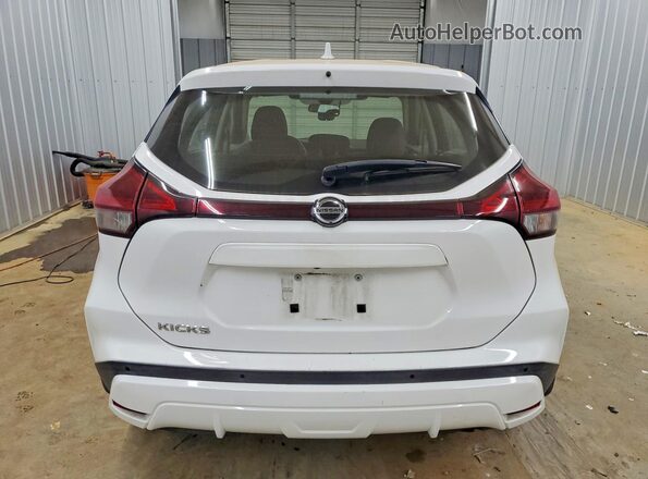 3N1CP5BVXML493096 2021 NISSAN KICKS Белый Вид сзади