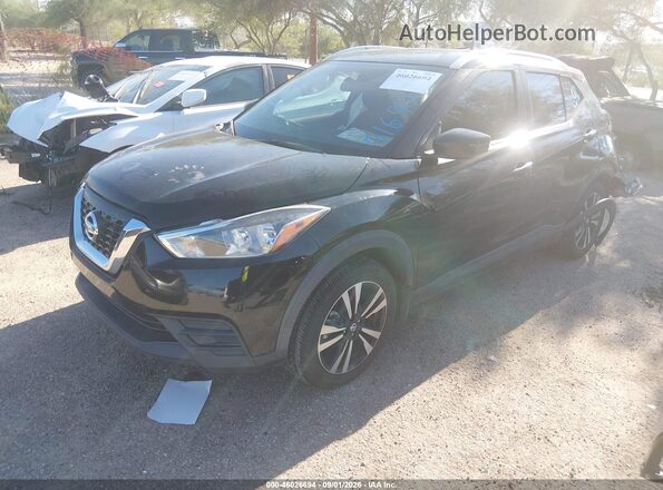 3N1CP5CU0JL516922 2018 NISSAN KICKS Black Передня ліва чверть