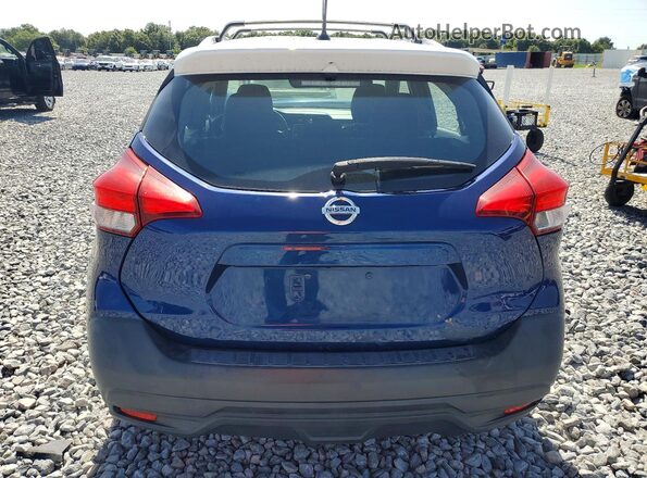 3N1CP5CU2KL474965 2019 NISSAN KICKS Blue Widok z tyłu