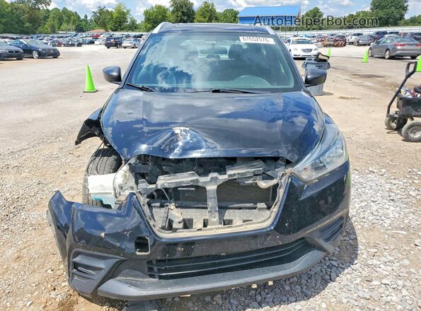 3N1CP5CU3JL500357 2018 NISSAN KICKS Black Front view