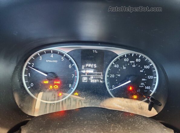 3N1CP5CU3JL546321 2018 NISSAN KICKS Серый Вид щитка приборов
