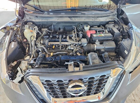 3N1CP5CU3JL546321 2018 NISSAN KICKS Серый Вид задней части салона
