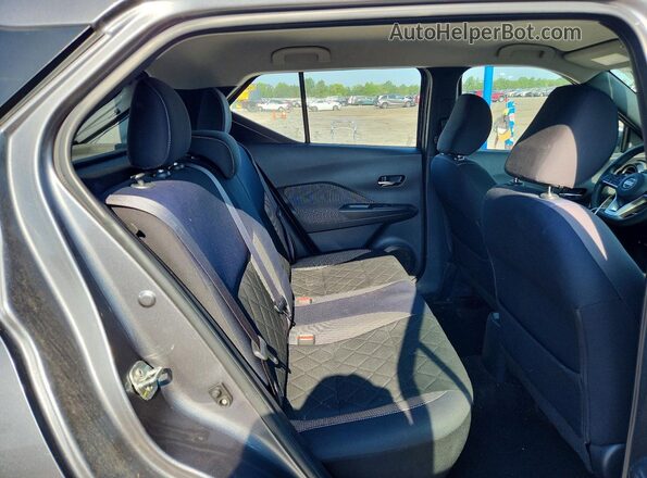 3N1CP5CU3KL482539 2019 NISSAN KICKS Gray Rear interior view