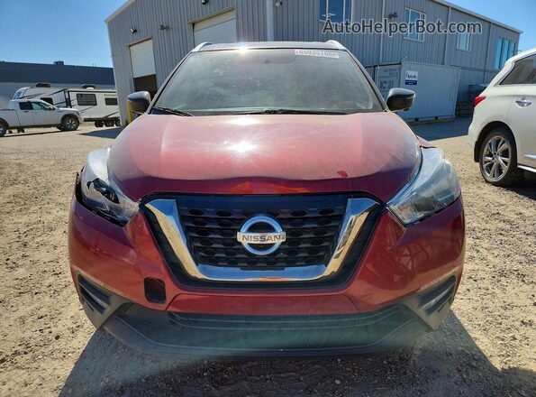 3N1CP5CU3KL560480 2019 NISSAN KICKS Red Widok z przodu