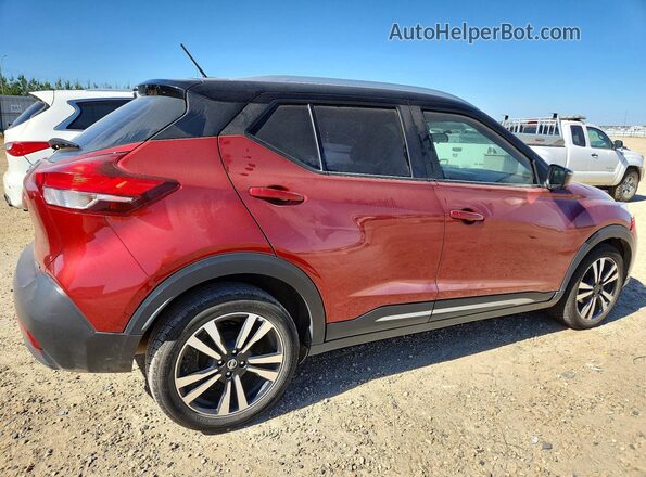 3N1CP5CU3KL560480 2019 NISSAN KICKS Red Tył prawy
