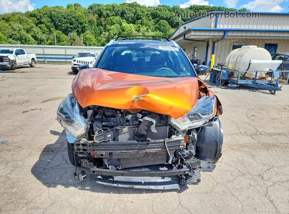 3N1CP5CU5KL524872 2019 NISSAN KICKS Оранжевый Вид спереди