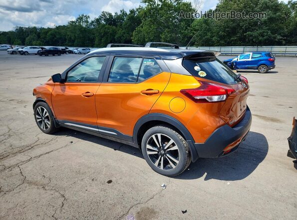3N1CP5CU5KL524872 2019 NISSAN KICKS Оранжевый Задняя левая четверть