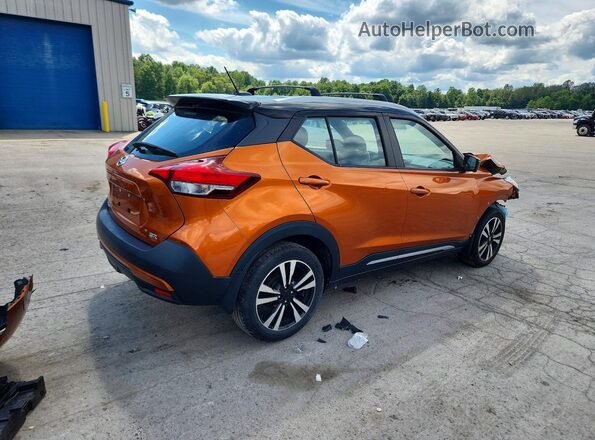3N1CP5CU5KL524872 2019 NISSAN KICKS Оранжевый Задняя правая четверть