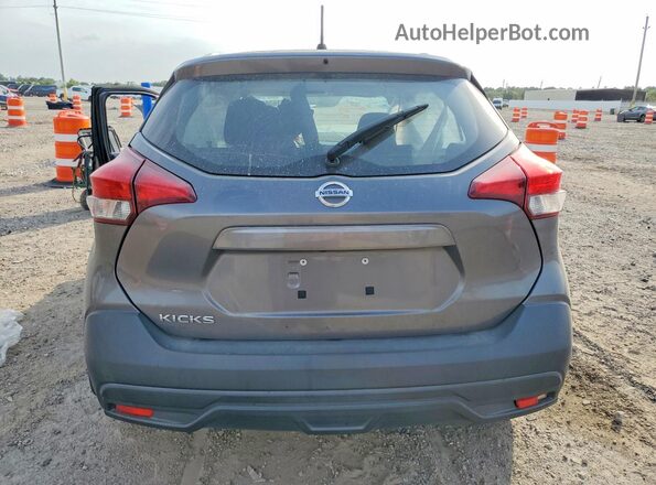 3N1CP5CU7JL529540 2018 NISSAN KICKS Gray Widok z tyłu