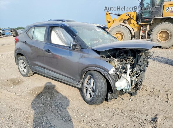 3N1CP5CU7JL529540 2018 NISSAN KICKS Gray Przód prawy