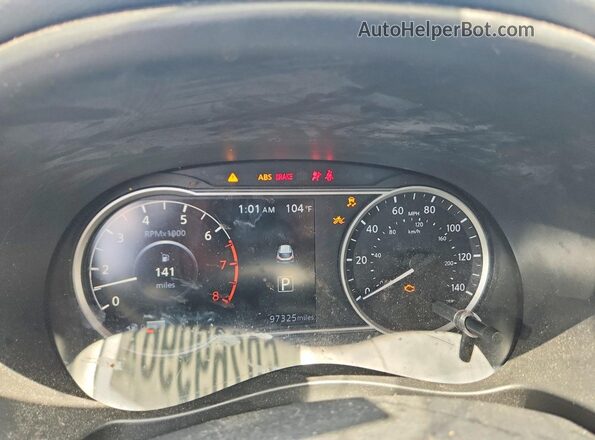 3N1CP5CU8KL515423 2019 NISSAN KICKS Gray Instrument cluster view