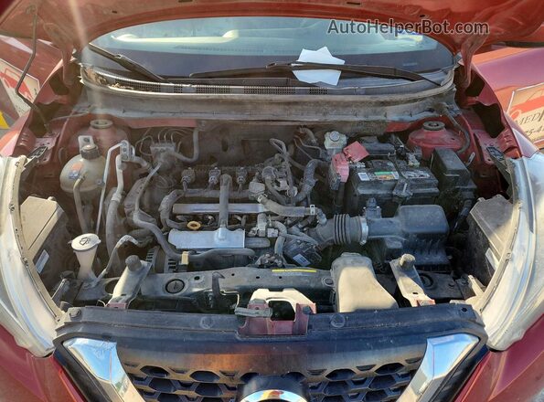 3N1CP5CV0LL506757 2020 NISSAN KICKS Maroon Vista del compartimento del motor