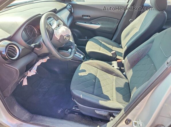 3N1CP5CV0LL527107 2020 NISSAN KICKS Silver წინა სალონის ხედი