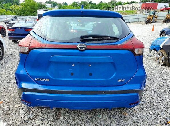 3N1CP5CV0NL478638 2022 NISSAN KICKS Blue Vista trasera