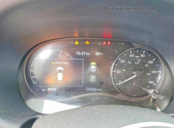 3N1CP5CV0NL478638 2022 NISSAN KICKS Blue Vista del cuadro de instrumentos