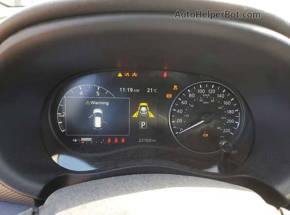 3N1CP5CV1RL507120 2024 NISSAN KICKS Черный Вид щитка приборов