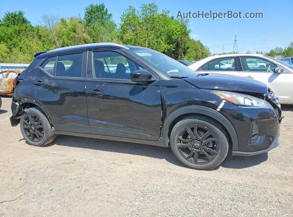 3N1CP5CV1RL507120 2024 NISSAN KICKS Черный Передняя правая четверть