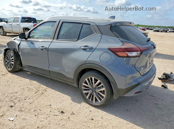 3N1CP5CV1RL552686 2024 NISSAN KICKS Gray Trasero izquierdo