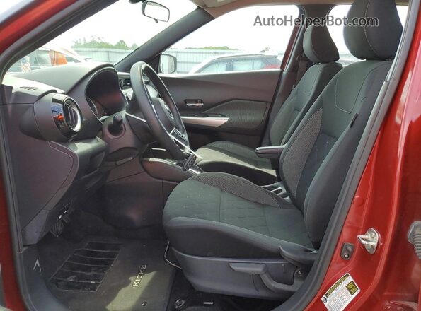 3N1CP5CV2LL531370 2020 NISSAN KICKS Red Front interior view