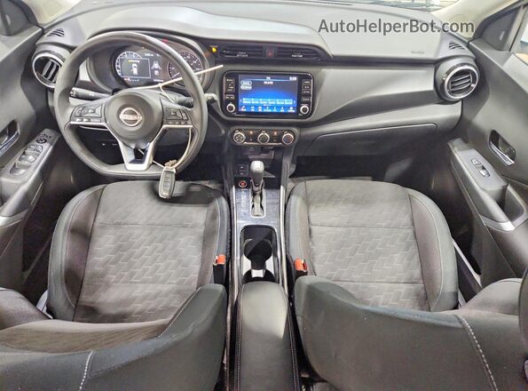 3N1CP5CV3RL560286 2024 NISSAN KICKS White წინა პანელის ხედი