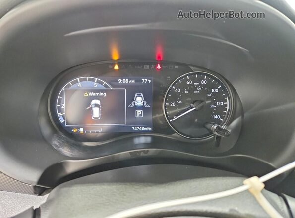 3N1CP5CV3RL560286 2024 NISSAN KICKS White ხელსაწყოთა პანელის ხედი