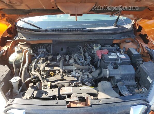 3N1CP5CV5LL479099 2020 NISSAN KICKS Orange Rear interior view