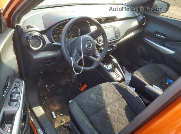 3N1CP5CV5LL479099 2020 NISSAN KICKS Orange Dashboard view