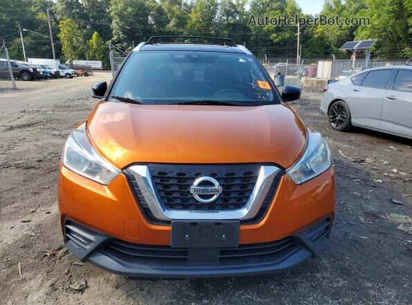 3N1CP5CV5LL479099 2020 NISSAN KICKS Orange Front view