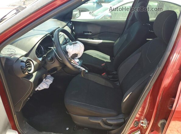 3N1CP5CV5LL527538 2020 NISSAN KICKS Maroon Vista interior delantera