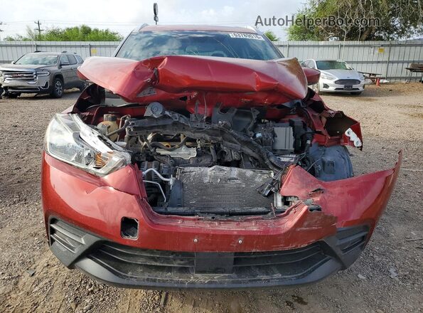 3N1CP5CV5LL527538 2020 NISSAN KICKS Maroon Vista frontal