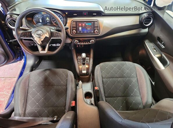 3N1CP5CV5LL571328 2020 NISSAN KICKS Black წინა პანელის ხედი