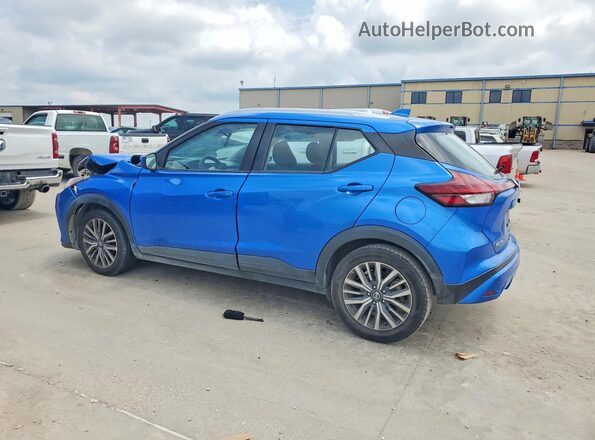 3N1CP5CV5ML493232 2021 NISSAN KICKS Blue უკანა მარცხენა