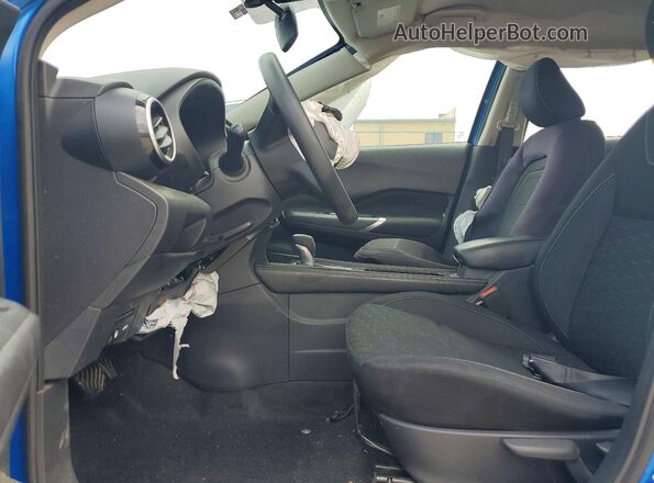 3N1CP5CV5ML493232 2021 NISSAN KICKS Blue წინა სალონის ხედი