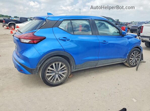 3N1CP5CV5ML493232 2021 NISSAN KICKS Blue უკანა მარჯვენა