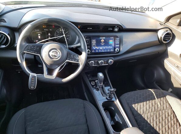 3N1CP5CV5PL504234 2023 NISSAN KICKS Gray Widok deski rozdzielczej